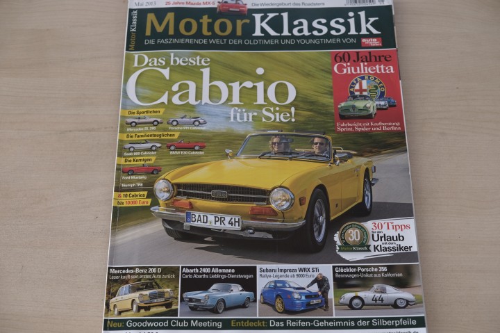 Deckblatt Motor Klassik (06/2014)